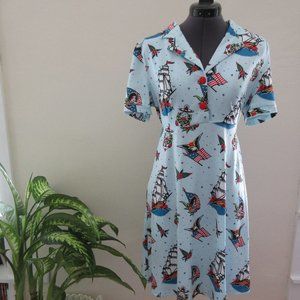 Sourpuss flash art dress